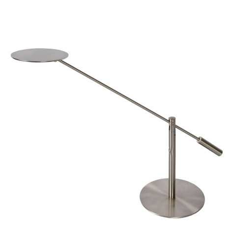 ANSELMO - Lampe de bureau - LED Dim. - 1x9W 3000K - Chrome Dépoli