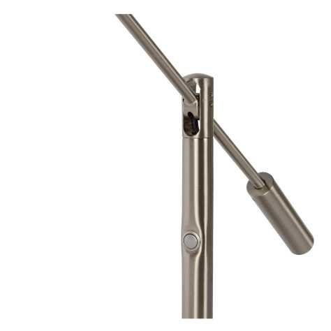 ANSELMO - Lampe de bureau - LED Dim. - 1x9W 3000K - Chrome Dépoli