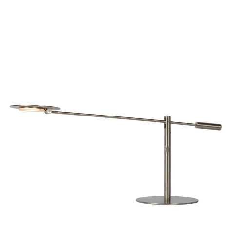 ANSELMO - Lampe de bureau - LED Dim. - 1x9W 3000K - Chrome Dépoli