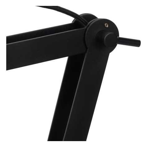 TAMPA - Lampe de bureau - 1xE27 - Noir
