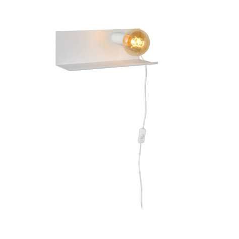 SEBO - Lampe de chevet / Applique mural - 1xE27 - Blanc