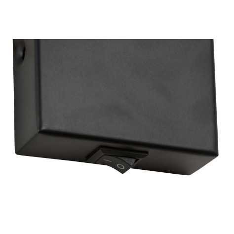 BUDDY - Lampe de chevet / Applique mural - LED - 1x4W 4000K - Noir