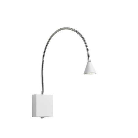 BUDDY - Lampe de chevet / Applique mural - LED - 1x4W 4000K - Blanc