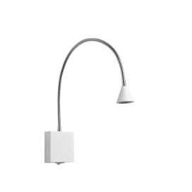 BUDDY - Lampe de chevet / Applique mural - LED - 1x4W 4000K - Blanc 2