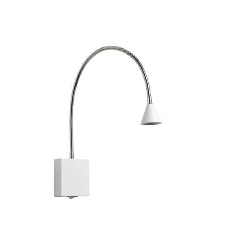 BUDDY - Lampe de chevet / Applique mural - LED - 1x4W 4000K - Blanc