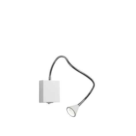 BUDDY - Lampe de chevet / Applique mural - LED - 1x4W 4000K - Blanc