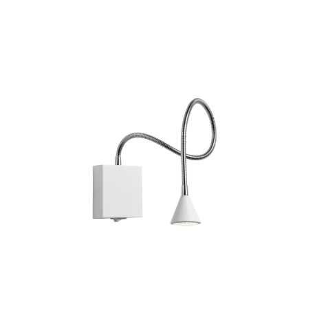 BUDDY - Lampe de chevet / Applique mural - LED - 1x4W 4000K - Blanc