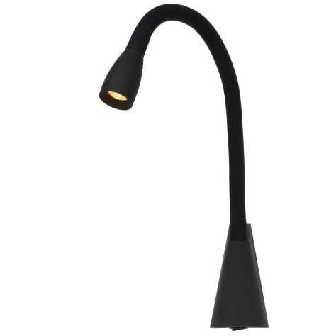 GALEN-LED - Lampe de chevet / Applique mural - LED - 1x3W 3000K - Noir