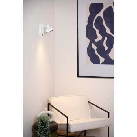 SENSAS - Lampe de chevet / Applique mural - 1xGU10 (ES111) - Blanc