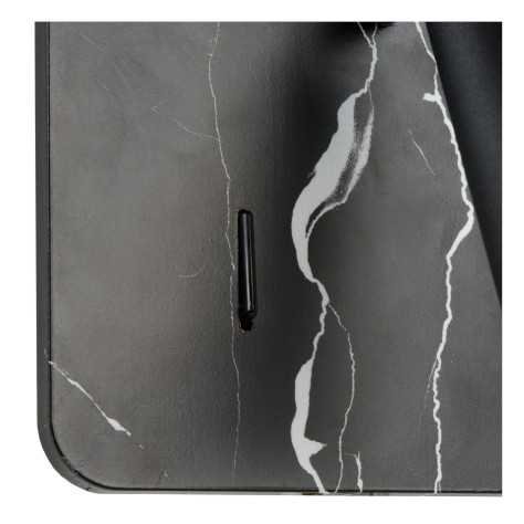 OREGON - Lampe de chevet / Applique mural - LED - 1x4W 3000K - Point de rechargement USB - Noir