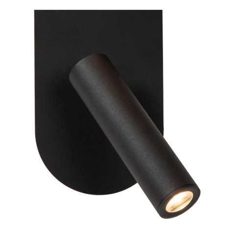KELLY - Lampe de chevet / Applique mural - LED - 1x3,5W 3000K - Noir