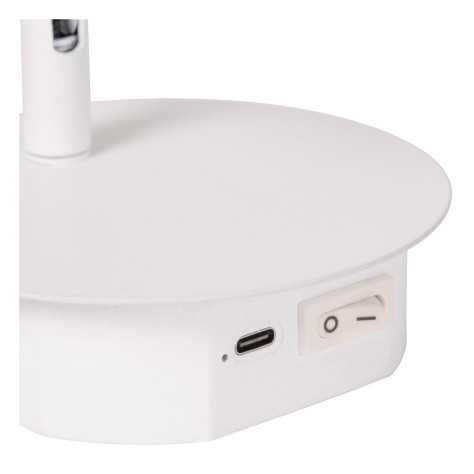 JOLIJN - Lampe de chevet / Applique mural Rechargeable - Batterie/Piles - Ø 10,2 cm - LED - 1x2W 3000K - Magnétique - B