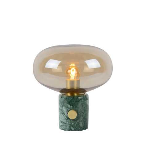 CHARLIZE - Lampe de table - Ø 23 cm - 1xE27 - Ambre