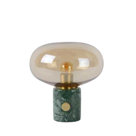 CHARLIZE - Lampe de table - Ø 23 cm - 1xE27 - Ambre