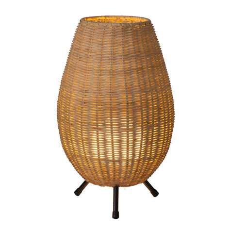 COLIN - Lampe de table - Ø 22 cm - 1xG9 - Naturel