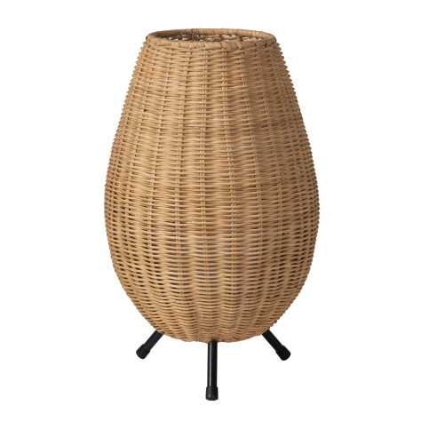 COLIN - Lampe de table - Ø 22 cm - 1xG9 - Naturel