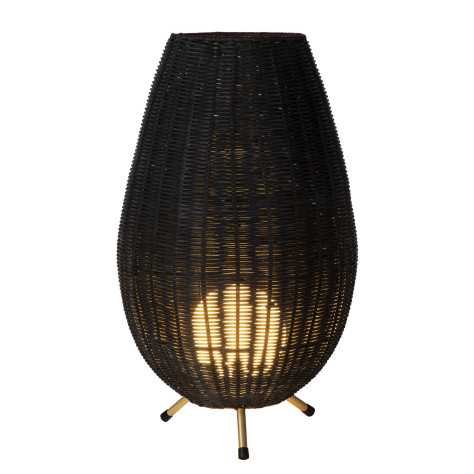 COLIN - Lampe de table - Ø 30 cm - 1xG9 - Noir