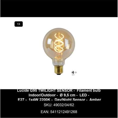 LEEROY - Lampe de table - Ø 30 cm - 1xE27 - Taupe