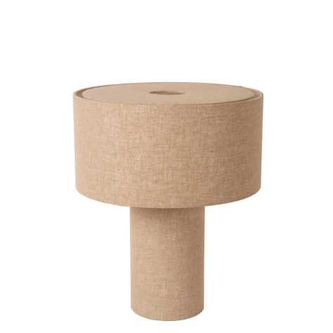 LEEROY - Lampe de table - 1xE27 - Taupe