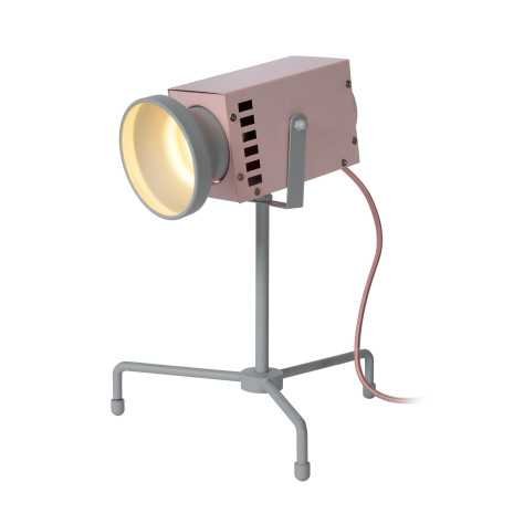 BEAMER - Lampe de table Chambres d'enfant - LED - 1x3W 3000K - Rose