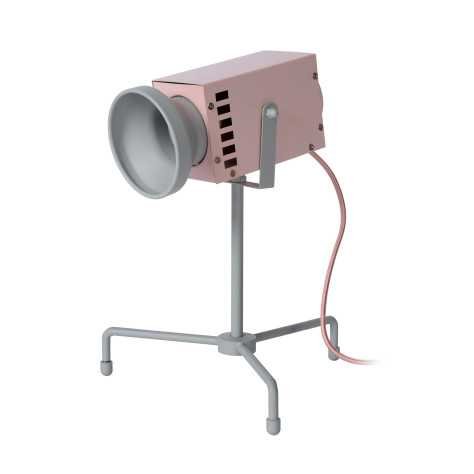 BEAMER - Lampe de table Chambres d'enfant - LED - 1x3W 3000K - Rose