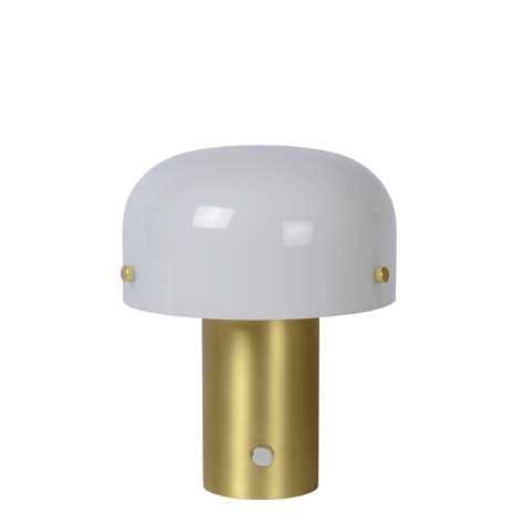 TIMON - Lampe de table - 1xE14 - 3 StepDim - Or Mat / Laiton
