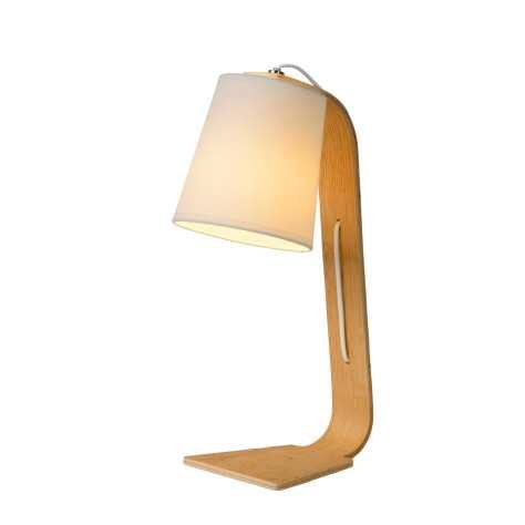 NORDIC - Lampe de table - 1xE14 - Blanc