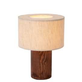 TACHINA - Lampe de table - 1xE14 - Naturel