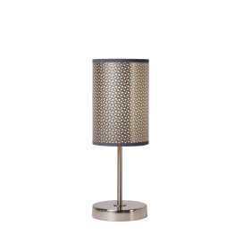 MODA - Lampe de table - Ø 13 cm - 1xE27 - Gris
