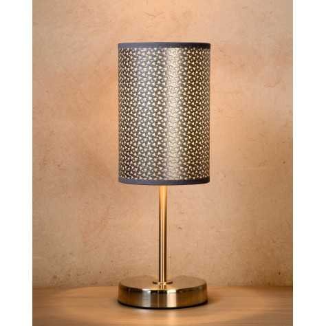 MODA - Lampe de table - Ø 13 cm - 1xE27 - Gris