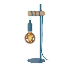 POLA - Lampe de table Chambres d'enfant - Ø 15 cm - 1xE27 - Bleu