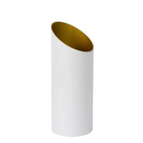 QUIRIJN - Lampe de table - Ø 9,6 cm - 1xE27 - Blanc