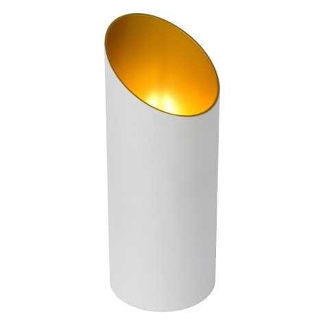 QUIRIJN - Lampe de table - Ø 9,6 cm - 1xE27 - Blanc