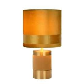 EXTRAVAGANZA FRIZZLE - Lampe de table - Ø 18 cm - 1xE14 - Jaune