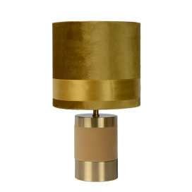 EXTRAVAGANZA FRIZZLE - Lampe de table - Ø 18 cm - 1xE14 - Jaune 2