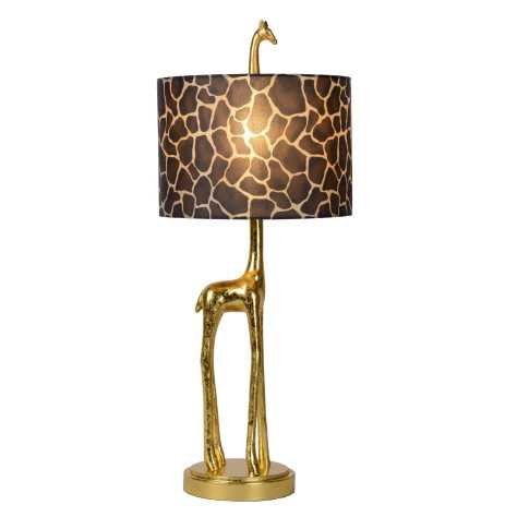 EXTRAVAGANZA MISS TALL - Lampe de table - Ø 25 cm - 1xE27 - Or Mat / Laiton