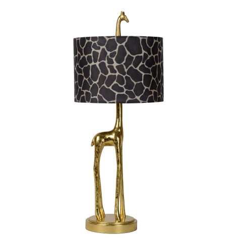 EXTRAVAGANZA MISS TALL - Lampe de table - Ø 25 cm - 1xE27 - Or Mat / Laiton