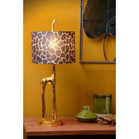EXTRAVAGANZA MISS TALL - Lampe de table - Ø 25 cm - 1xE27 - Or Mat / Laiton