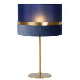 EXTRAVAGANZA TUSSE - Lampe de table - Ø 30 cm - 1xE14 - Bleu