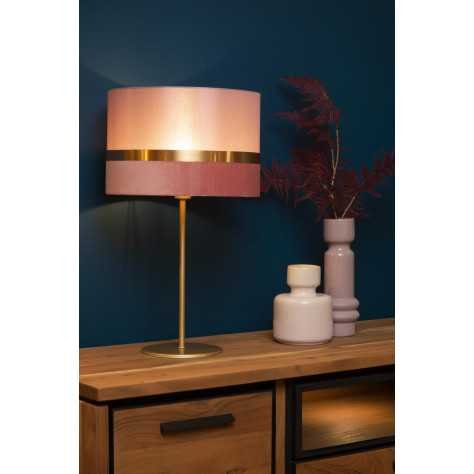 EXTRAVAGANZA TUSSE - Lampe de table - Ø 30 cm - 1xE14 - Rose