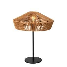 YUNKAI - Lampe de table - Ø 40 cm - 1xE27 - Naturel
