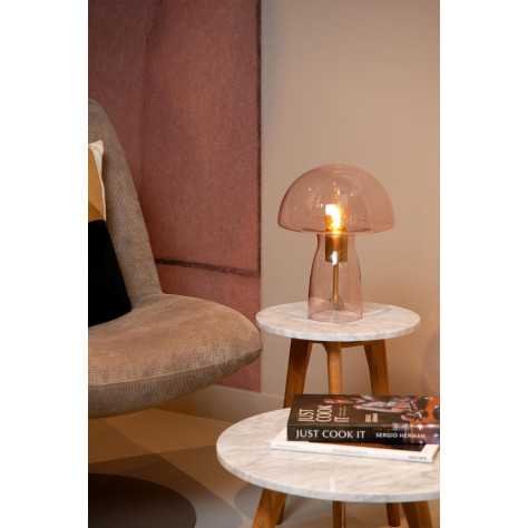 FUNGO - Lampe de table - 1xE27 - Rose