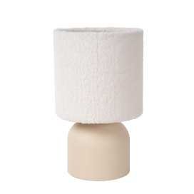 WOOLLY - Lampe de table - Ø 16 cm - 1xE14 - Crème 2