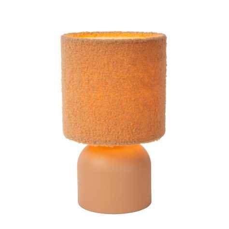 WOOLLY - Lampe de table - Ø 16 cm - 1xE14 - Jaune Ocre