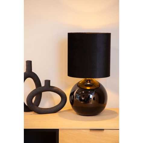 ESTERAD - Lampe de table - 1xE14 - Noir