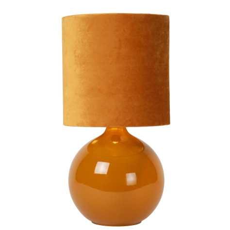 ESTERAD - Lampe de table - 1xE14 - Jaune Ocre