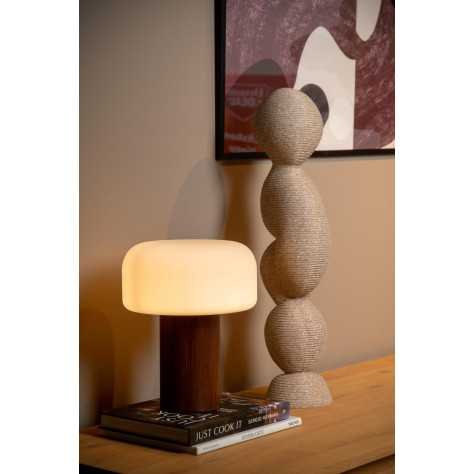 KENAN - Lampe de table - 1xE14 - Bois