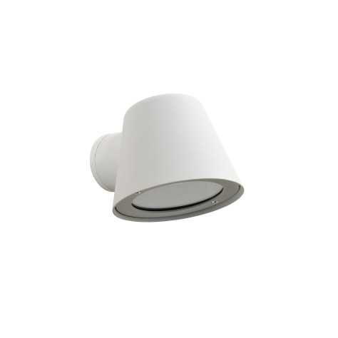 DINGO-LED - Applique murale Intérieur/Extérieur - LED Dim. - GU10 - 1x5W 3000K - IP44 - Blanc