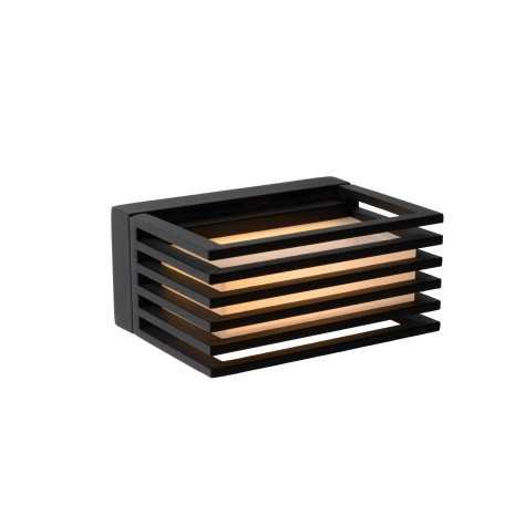 MALTA-LED - Applique murale Intérieur/Extérieur - LED - 1x5,4W 3000K - IP54 - Noir
