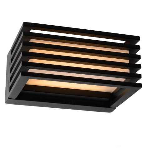 MALTA-LED - Applique murale Intérieur/Extérieur - LED - 1x5,4W 3000K - IP54 - Noir